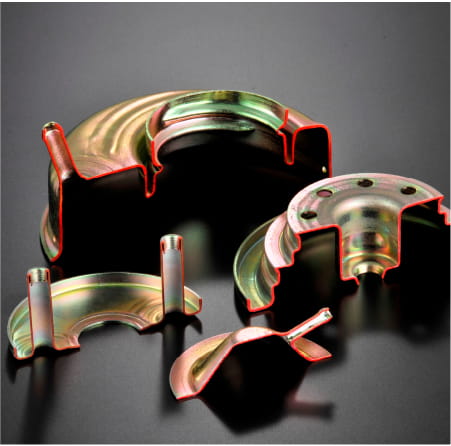 超深絞りプレスによる金属加工・工法転換製品群