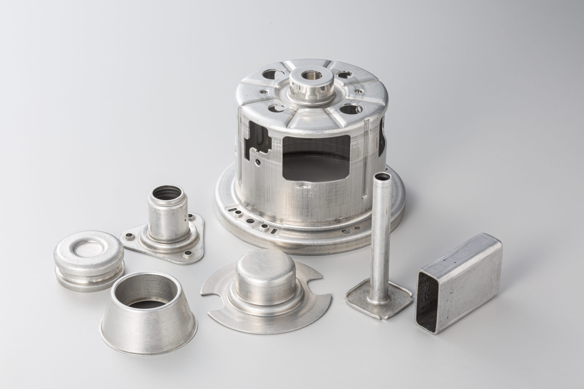 加工材質：アルミ材製品群